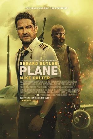 Plane 2023 Hindi Dual Audio WEB-DL 720p - 480p - 1080p